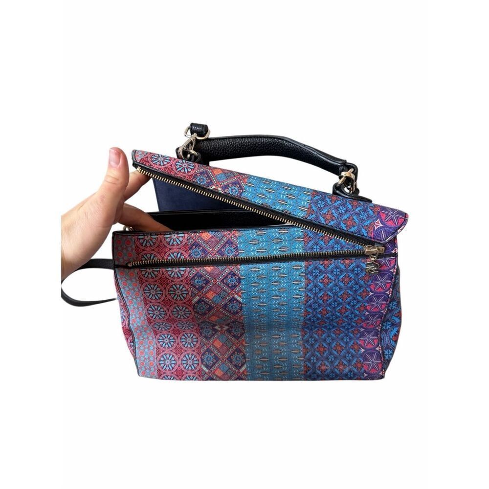 Desigual Roma Birmania Satchel Crossbody Bag Multicolor - Picture 8 of 14